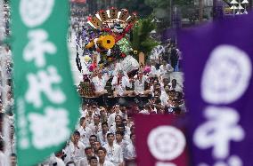 Hakata Gion Yamakasa festival in Fukuoka