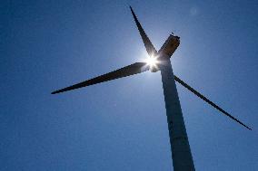 Wind Farm In Monte Da Muralla