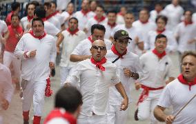 Plaza De Toros Mexico Holds First 'Pamplonada' In Its History