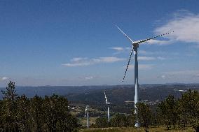 Wind Farm In Monte Da Muralla