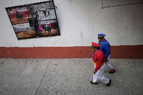 Plaza De Toros Mexico Holds First 'Pamplonada' In Its History