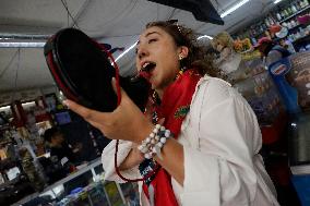 Plaza De Toros Mexico Holds First 'Pamplonada' In Its History