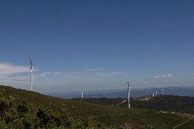 Wind Farm In Monte Da Muralla