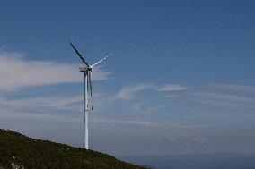 Wind Farm In Monte Da Muralla