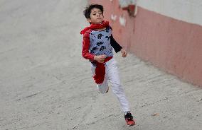 Plaza De Toros Mexico Holds First 'Pamplonada' In Its History