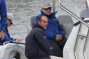 King Juan Carlos Goes Sailing - Sanxenxo