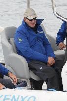 King Juan Carlos Goes Sailing - Sanxenxo