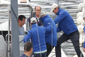 King Juan Carlos Goes Sailing - Sanxenxo