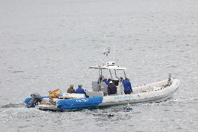 King Juan Carlos Goes Sailing - Sanxenxo