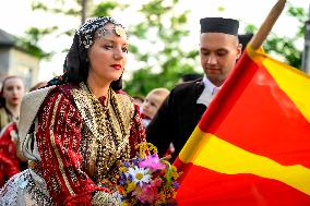 NORTH MACEDONIA-GALICNIK-TRADITIONAL WEDDING