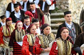 NORTH MACEDONIA-GALICNIK-TRADITIONAL WEDDING