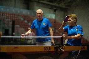 International Tennis match - ITTF World Master Table Tennis Championship Rome 2024