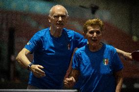 International Tennis match - ITTF World Master Table Tennis Championship Rome 2024