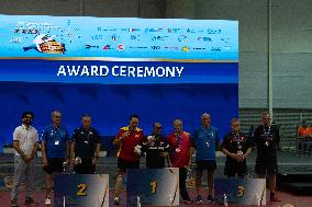 International Tennis match - ITTF World Master Table Tennis Championship Rome 2024