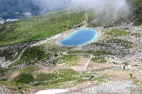 SWITZERLAND-DAVOS-SUMMER VIEW