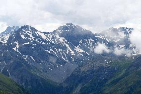 SWITZERLAND-DAVOS-SUMMER VIEW