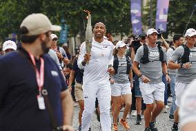 Paris Olympics: Torch relay