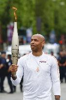 Paris Olympics: Torch relay