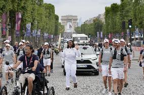 Paris Olympics: Torch relay