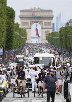 Paris Olympics: Torch relay