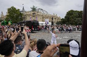 Paris Olympics: Torch relay