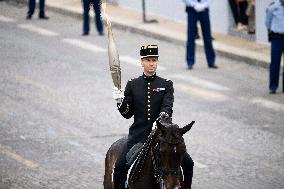 The annual Bastille Day military parade - Paris