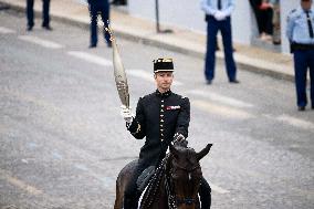 The annual Bastille Day military parade - Paris