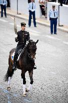 The annual Bastille Day military parade - Paris