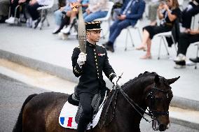 The annual Bastille Day military parade - Paris