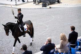 The annual Bastille Day military parade - Paris