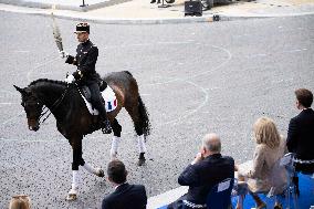 The annual Bastille Day military parade - Paris