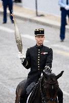 The annual Bastille Day military parade - Paris