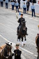 The annual Bastille Day military parade - Paris