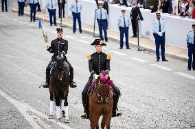 The annual Bastille Day military parade - Paris