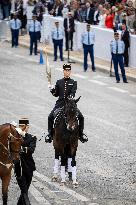 The annual Bastille Day military parade - Paris