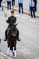 The annual Bastille Day military parade - Paris