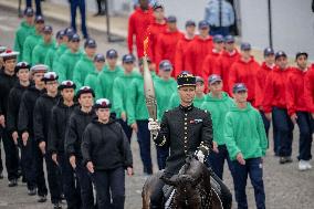 The annual Bastille Day military parade - Paris