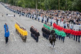 The annual Bastille Day military parade - Paris