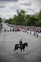 The annual Bastille Day military parade - Paris