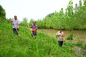 CHINA-ANHUI-WANGJIABA-HUAIHE RIVER-FLOOD CONTROL (CN)