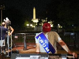 Scene Near The White House After The Trump Shooting