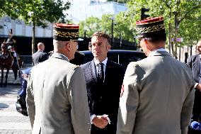 Macron at Bastille Day Parade - Paris