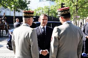 Macron at Bastille Day Parade - Paris