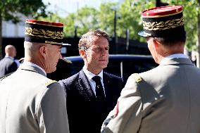 Macron at Bastille Day Parade - Paris