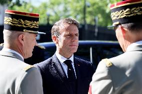 Macron at Bastille Day Parade - Paris