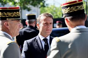 Macron at Bastille Day Parade - Paris