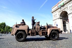 Macron at Bastille Day Parade - Paris