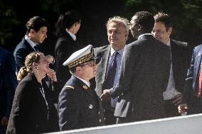 The annual Bastille Day military parade - Paris