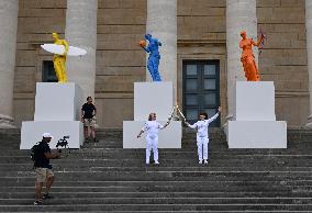 (SP)FRANCE-PARIS-OLYMPIC GAMES-TORCH RELAY