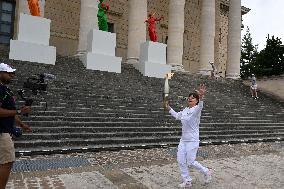 (SP)FRANCE-PARIS-OLYMPIC GAMES-TORCH RELAY